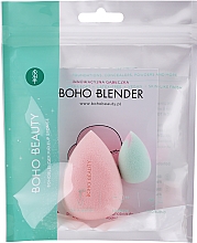 Düfte, Parfümerie und Kosmetik Make-up Schwamm 2 St. - Boho Beauty Blender Candy Pink Medium + Mini Pastel Vibes