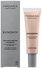 Düfte, Parfümerie und Kosmetik Foundation - Madara Cosmetics Skinonym Semi-Matte Peptide Foundation