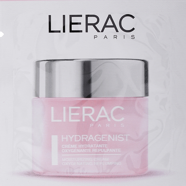 Creme für trockene und sehr trockene Haut - Lierac Hydragenist Moisturizing Cream Oxygenating Replumping (Probe)  — Bild N1