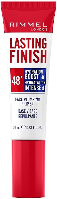 Gesichtsprimer - Rimmel Last Finish Face Plumping Primer 48H  — Bild N1