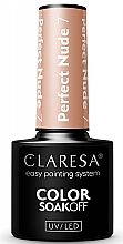 Düfte, Parfümerie und Kosmetik Gellack für Nägel - Claresa Perfect Nude Color Soak Off UV/LED