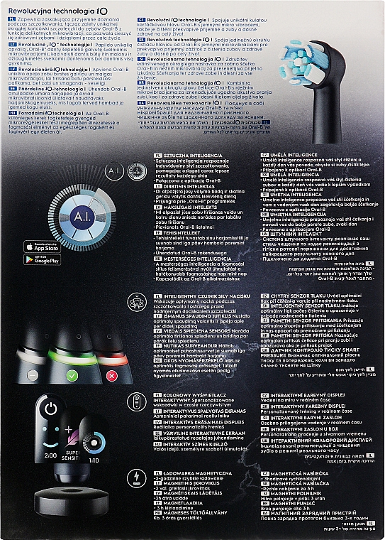 Elektrische Zahnbürste schwarz - Oral-B iO Series 8 — Bild N2