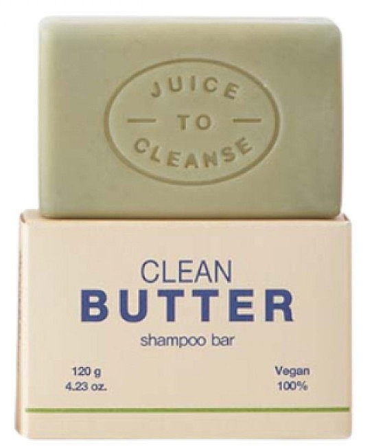 Festes Schampoo - Juice To Cleanse Clean Butter Shampoo Bar — Bild N2
