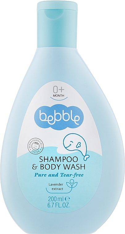Shampoo für Babys mit Lavendelextrakt - Bebble Shampoo & Body Wash — Bild N1