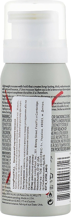 Haarschaum für mehr Volumen und Spannkraft - Living Proof Full Thickening Mousse — Bild N4