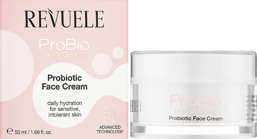 Gesichtscreme mit Probiotika  - Revuele Probio Skin Balance Probiotic Face Cream — Bild N1