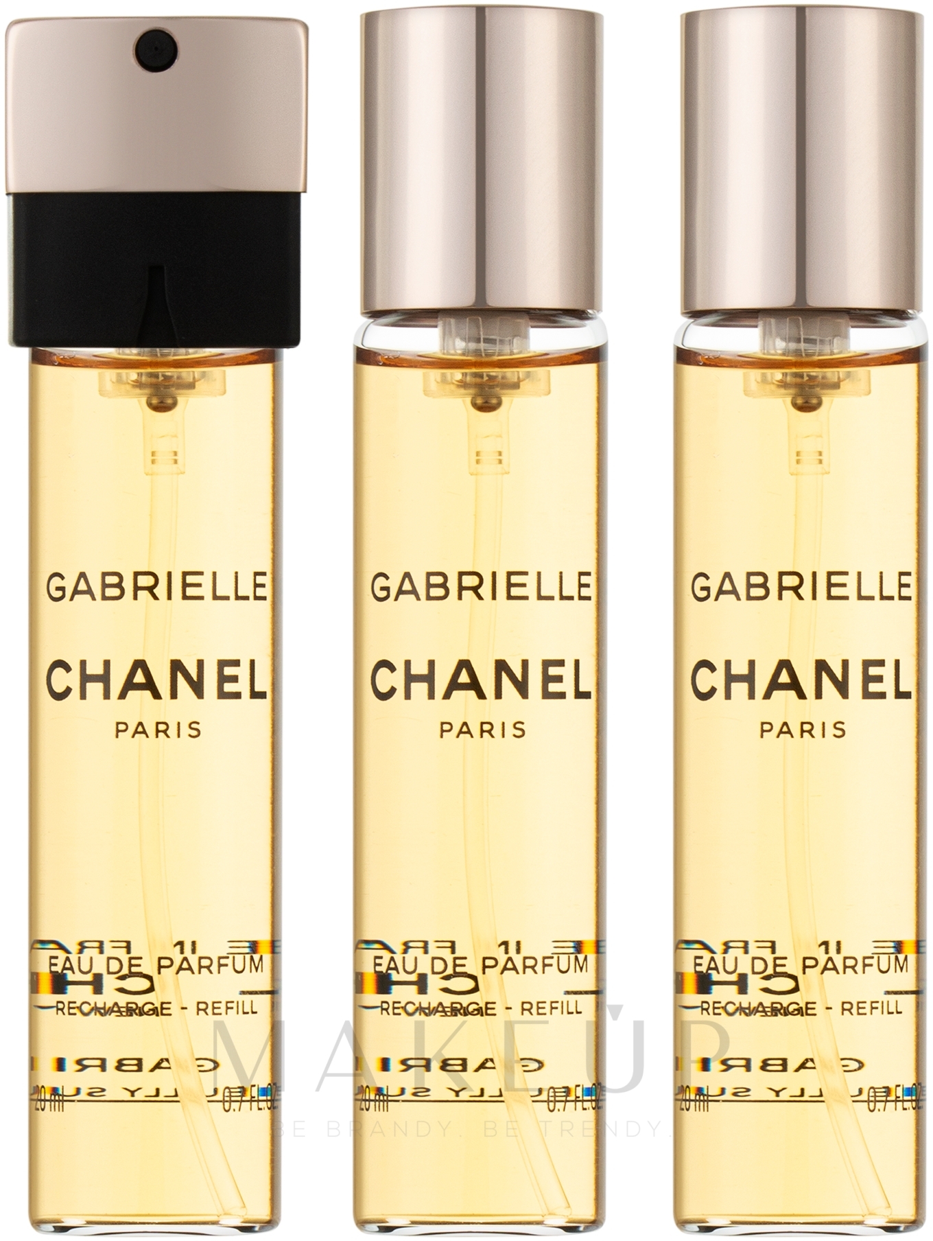 Chanel Gabrielle Purse Spray - Eau de Parfum (Refil) — Bild 3 x 20 ml