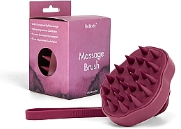 Kopfhautmassagebürste Bordeaux Red - Bellody Scalp Massage Brush  — Bild N1