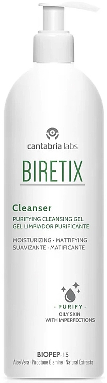 Gesichtsreinigungsgel - Cantabria Labs Biretix Cleanser Purifying Cleansing Gel — Bild N3