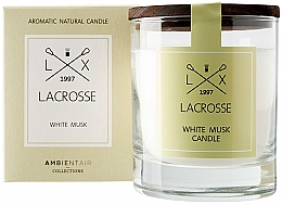Düfte, Parfümerie und Kosmetik Duftkerze - Ambientair Lacrosse White Musk Candle
