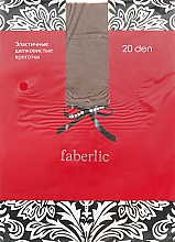 Düfte, Parfümerie und Kosmetik Elastische Seidenstrumpfhose 20 Den bronze - Faberlic