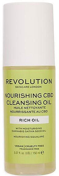 Pflegendes Reinigungsöl - Revolution Skincare Nourishing Cleansing Oil CBD — Bild N1