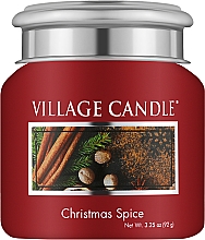 Düfte, Parfümerie und Kosmetik Duftkerze im Glas - Village Candle Christmas Spice