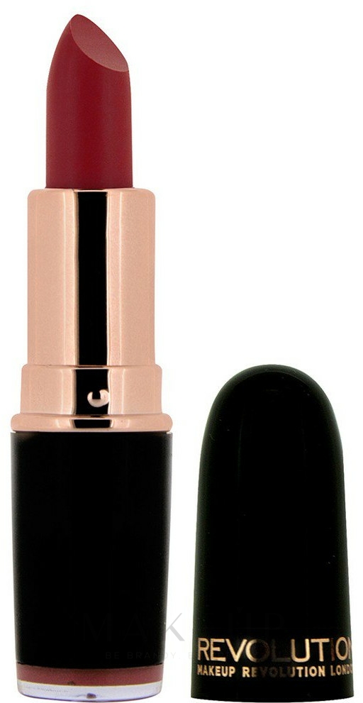 Lippenstift - Makeup Revolution Iconic Pro Lipstick — Bild Duel Matte