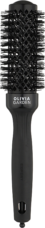 Rundbürste 35 mm - Olivia Garden Ceramic+ion Thermal Brush Black d 35 — Foto N1