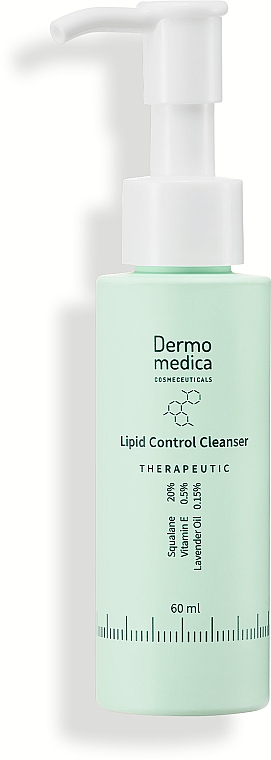 Reinigungsöl mit Vitamin E und Lavendelöl - Dermomedica Therapeutic Lipid Control Cleanser — Bild N2