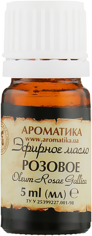 Ätherisches Bio Rosenöl - Aromatika — Foto N3