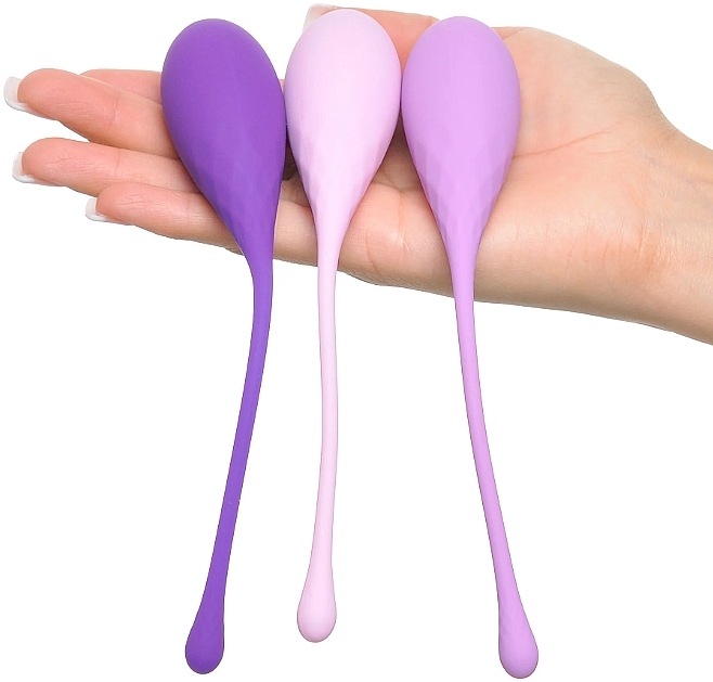 Kegel-Übungsset - PipeDream Fantasy For Her Kegel Train-Her Set Purple  — Bild N4