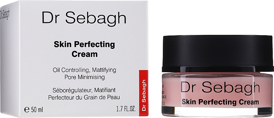 Mattierende und talgregulierende Gesichtscreme für fettige Haut - Dr Sebagh Skin Perfecting Cream — Bild N2