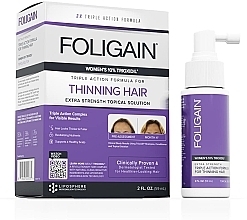 Haarausfallserum für Frauen - Foligain Women's Triple Action Complete Formula For Thinning Hair — Bild N1