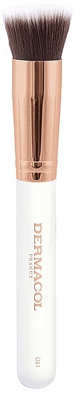 Make-up Pinsel - Dermacol Master Brush Rose Gold D51 — Bild N2