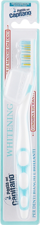 Zahnbürste mittel blau - Pasta del Capitano Toothbrush Tech Whitening Medium — Bild N1