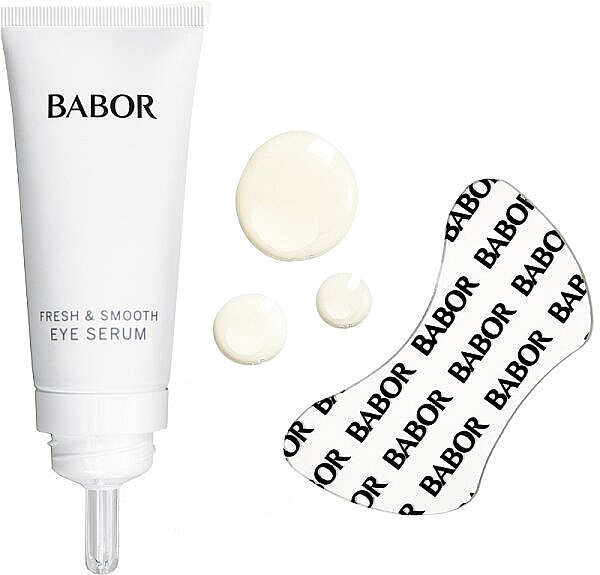 Set - Babor Instant Fresh & Smooth Eye Serum + Patches — Bild N3