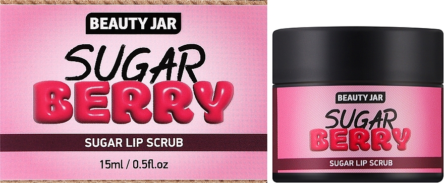 Zuckerpeeling für die Lippen Sudar Berry - Beauty Jar Sugar Berry Lip Scrub  — Bild N2