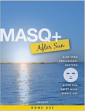 Düfte, Parfümerie und Kosmetik Tuchmaske für das Gesicht Nach der Sonne - MASQ+ After Sun Sheet Mask