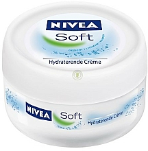 Sanfte feuchtigkeitsspendende Creme für Gesicht, Körper und Hände - Nivea Soft Cream — Bild N1