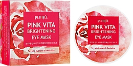 Düfte, Parfümerie und Kosmetik Aufhellende und feuchtigkeitsspendende Augenpatches - Petitfee&Koelf Pink Vita Brightening Eye Mask