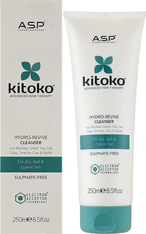 Feuchtigkeitsspendendes Shampoo - Affinage Kitoko Hydro Revive Cleanser — Bild N2
