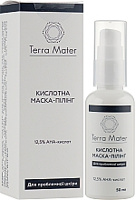 Peelingmaske für das Gesicht mit AHA-Säuren - Terra Mater Acid Face Peeling Mask — Bild N2