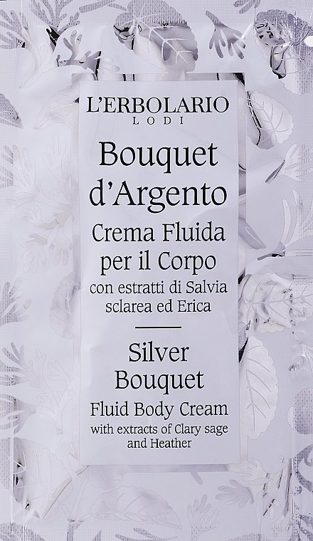 Körpercreme - L'Erbolario Silver Bouquet Fluid Body Cream  — Bild N1