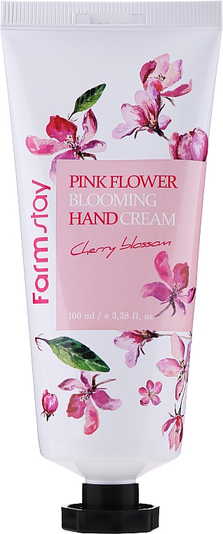 Handcreme Kirschblüte - FarmStay Pink Flower Blooming Hand Cream Cherry Blossom
