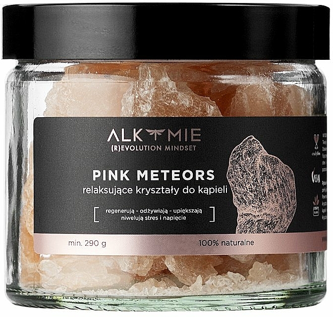 100% Natürliche entspannende Badekristalle - Alkmie Pink Meteors — Bild N2