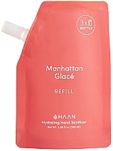 Düfte, Parfümerie und Kosmetik Händedesinfektionsmittel Refreshing Manhattan - HAAN Hydrating Hand Sanitizer Manhattan Glace (Refill) 