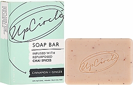 Düfte, Parfümerie und Kosmetik Kosmetische Seife mit Zimt und Ingwer für Gesicht und Körper - UpCircle Cinnamon + Ginger Chai Soap Bar