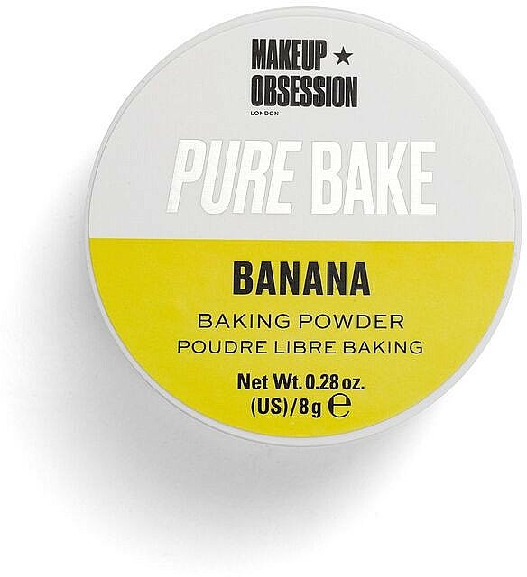 Loser Fixierpuder - Makeup Obsession Pure Bake Baking Powder Banana — Bild N1