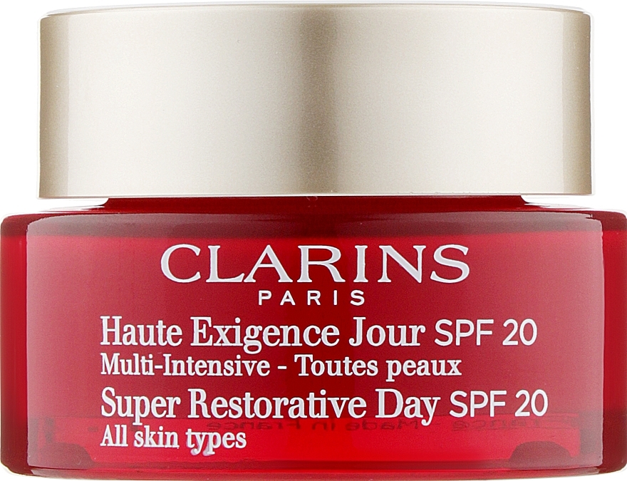 Multi-Intensive Tagescreme für jeden Hauttyp - Clarins Super Restorative Day Cream SPF 20 — Bild N1
