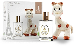 Düfte, Parfümerie und Kosmetik Parfums Sophie La Girafe Eau de Toilette - Duftset (Aromatisches Körperwasser 100ml + Spielzeug)