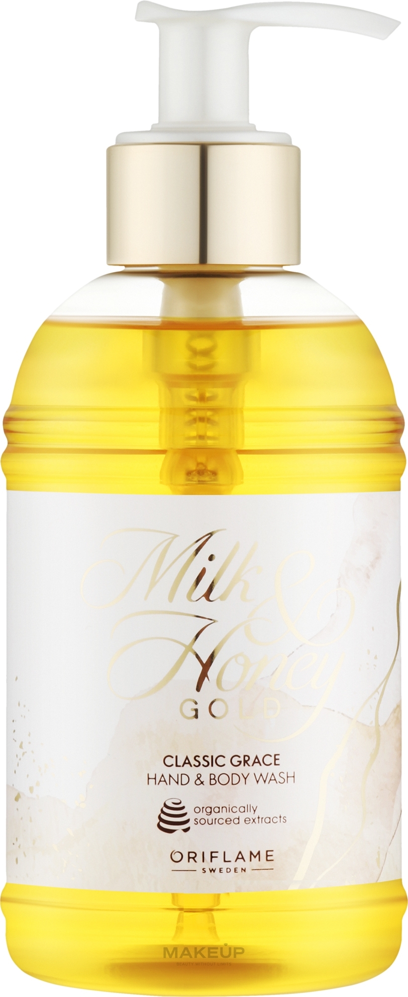 Flüssigseife für Hände und Körper Golden Classic - Oriflame Milk & Honey Gold Classic Grace Hand & Body Wash — Bild 300 ml