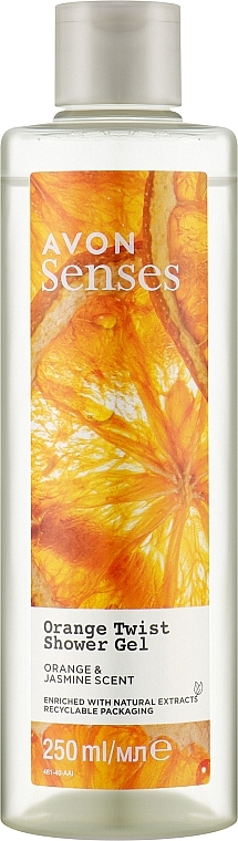 Duschgel - Avon Senses Orange Twist Shower Gel — Bild N1