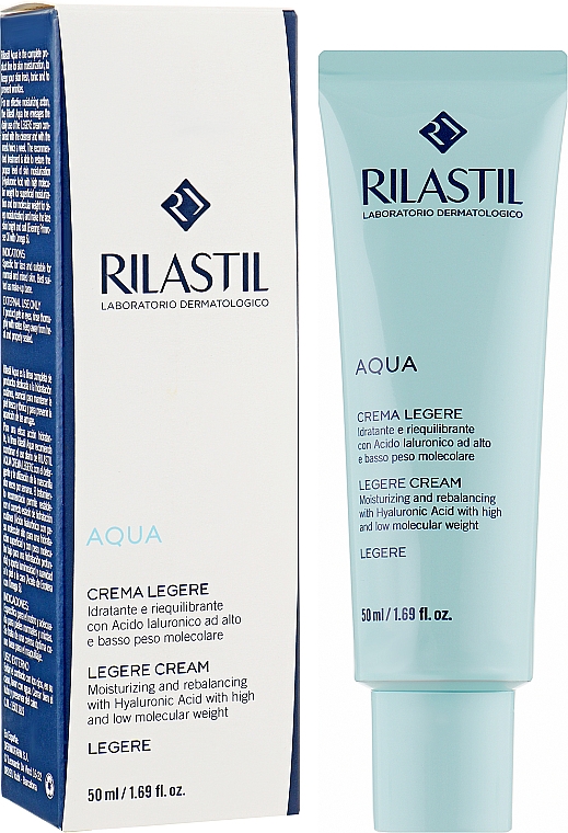 Nährende Creme für normale und Mischhaut - Rilastil Aqua Crema — Bild N2