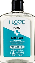 Düfte, Parfümerie und Kosmetik Handdesinfektionsmittel mit 70% Alkohol - I Love Hand Sanitiser With 70% Alcohol