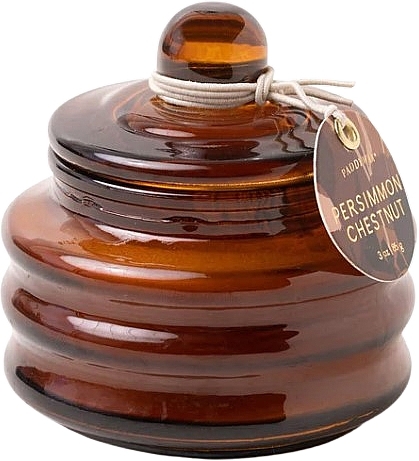 Duftkerze Persimone und Kastanie - Paddywax Beam Glass Candle Amber Persimmon Chestnut — Bild N1