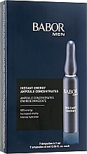 Düfte, Parfümerie und Kosmetik Gesichtsampullen - Babor Men Instant Energy Ampoule Concentrates