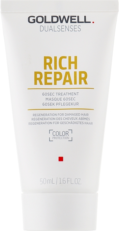 Regenerierende Haarmaske für trockenes, geschädigtes und gestresstes Haar - Goldwell Rich Repair Treatment — Bild N5