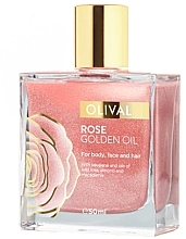 Körper-, Gesichts- und Haaröl mit Schimmer - Olival Rose Gold Oil — Bild N1