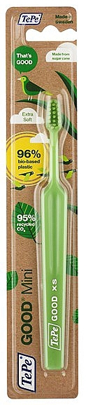 Ökologische Kinderzahnbürste grün - TePe Good Mini Extra Soft — Bild N1